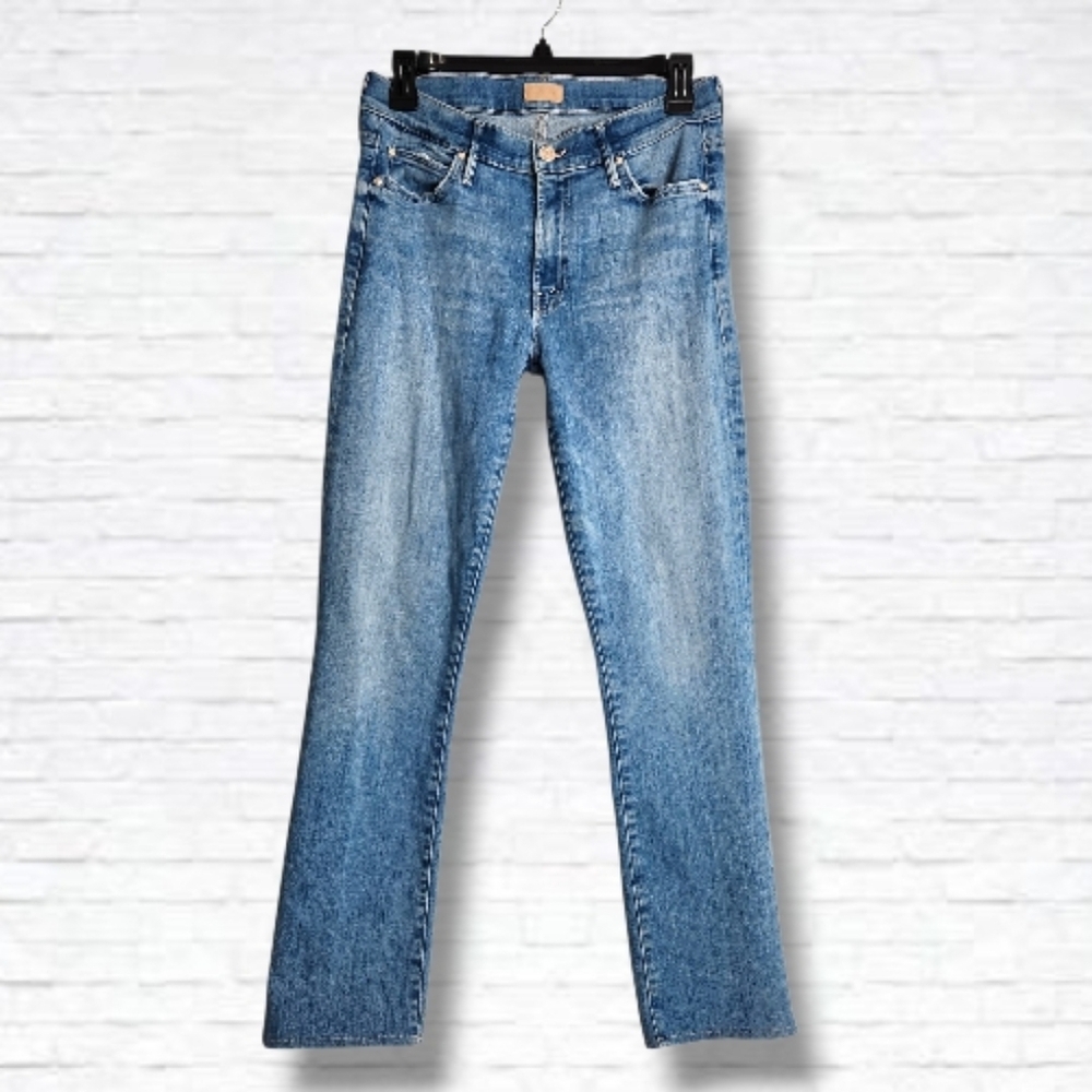 MOTHER Rascal Ankle Snippet Jean in Well Played Size 27